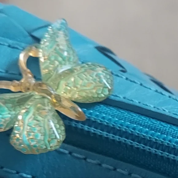 Sharif Luxury Blue Woven Leather Hobo Bag - Picture 9 of 9